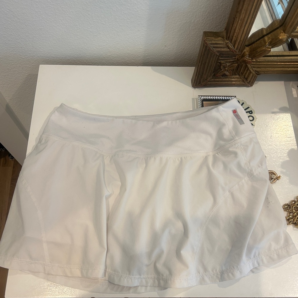 White Tennis Skirt Zella